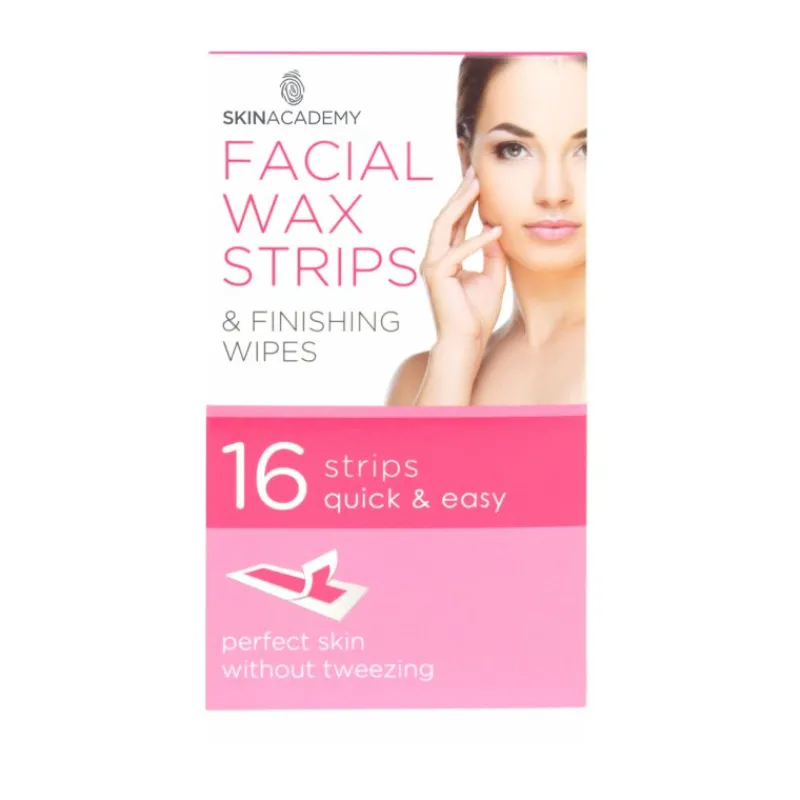 Hair Removal^Skin Academy 16 Facial Wax Strips