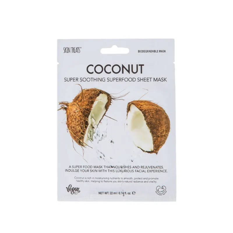 Masks & Patches^Skin Treats Coconut Super Soothing Superfood Sheet Mask