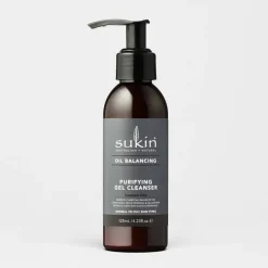 Cleansers^Sukin Oil Balancing Charcoal Purifying Gel Cleanser 125ml