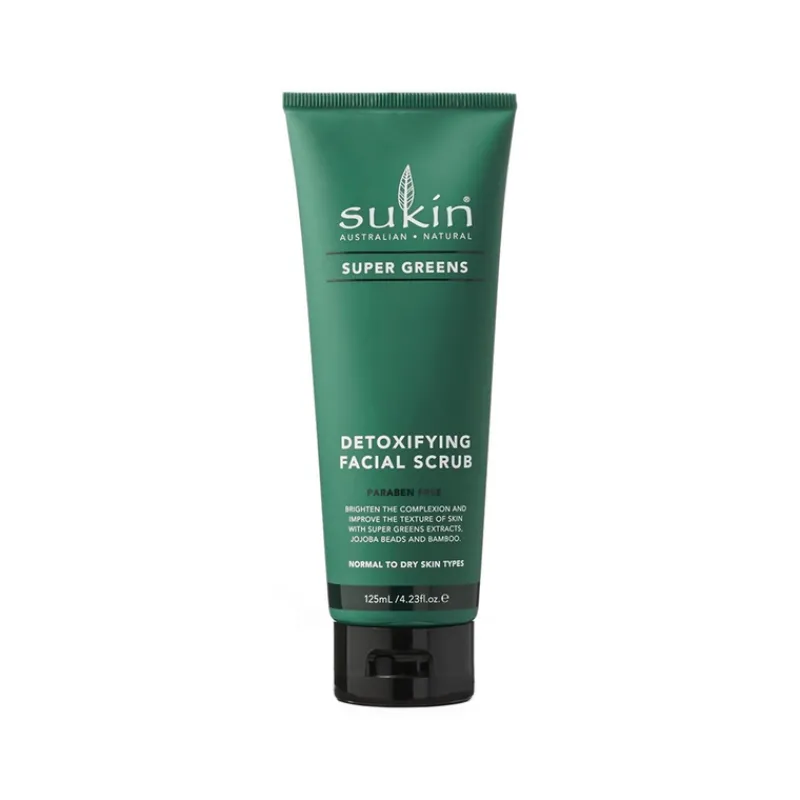 Face Scrubs^Sukin Super Greens Facial Scrub 125ml