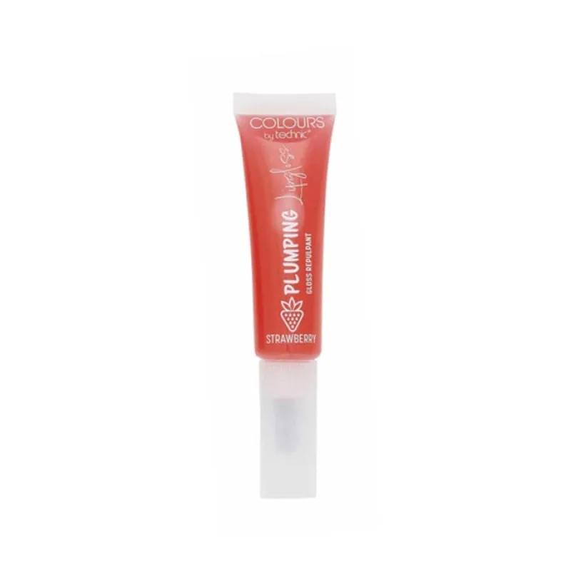 Lip Gloss & Stain^Colours Technic Plumping Lipgloss Strawberry