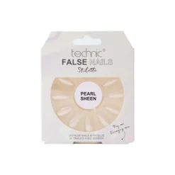 False Nails^Technic Stiletto False Nails Pearl Sheen