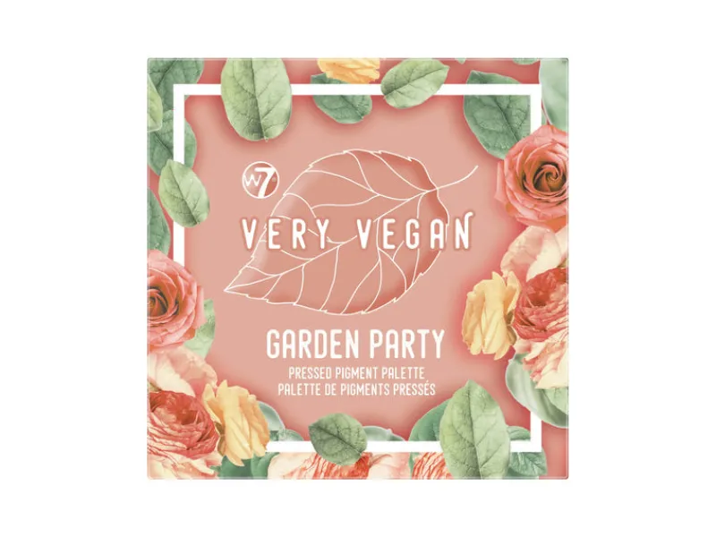 Eyeshadows^W7 Very Vegan Garden Party Pressed Pigment Palette