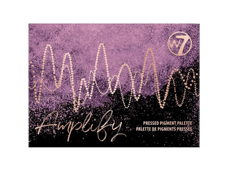 Eyeshadows^W7 Amplify Pressed Pigment Palette Unmistakable