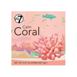 Blushers^W7 Boxed Blush Calm Coral