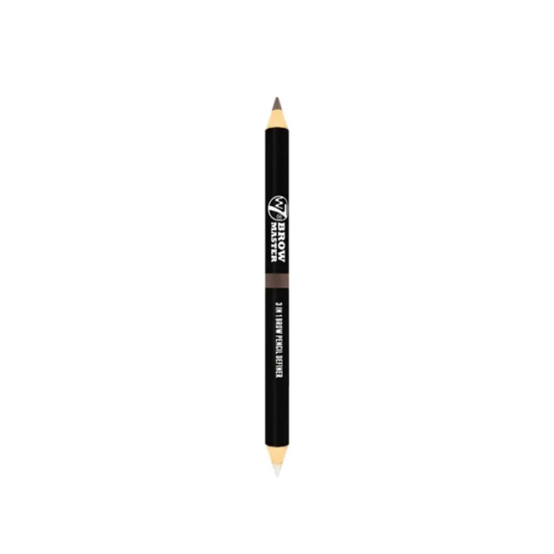 Eyebrow Pencils^W7 Brow Master 3 in 1 Pencil Definer Dark Brown