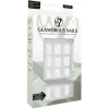 False Nails^W7 Glamorous Nails White Lily