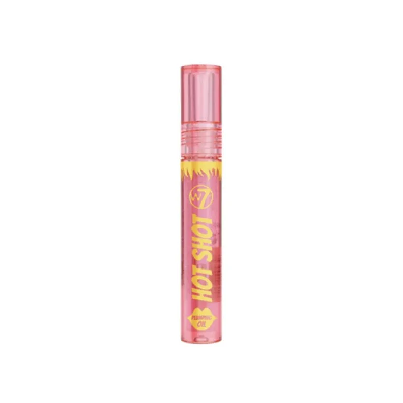 Lip Gloss & Stain^W7 Hot Shot Plumping Oil