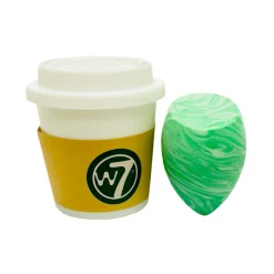 Makeup Sponges^W7 Matcha Latte Beauty Sponge With Cup Holder