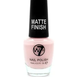 Nail Polish^W7 Nail Polish 166 Matte Pink