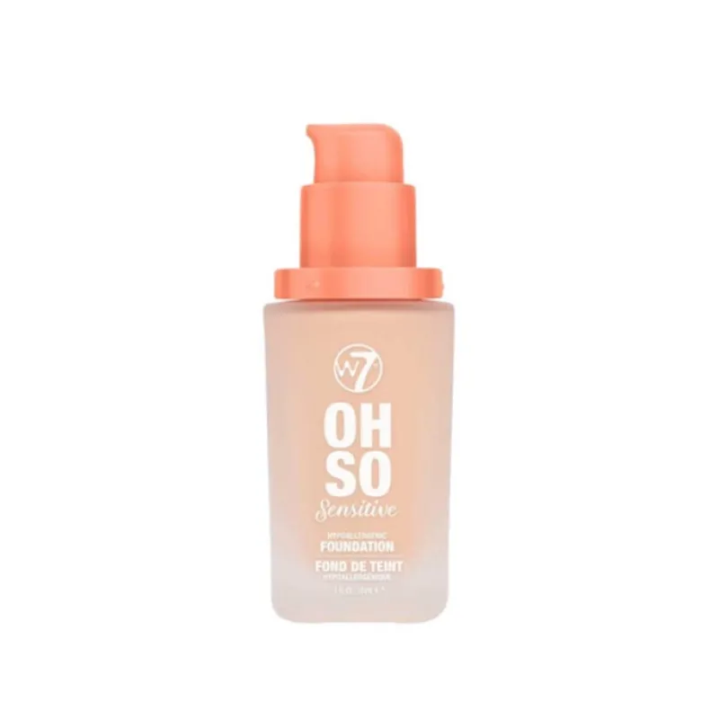 Foundations^W7 Oh So Sensitive Foundation Sand Beige