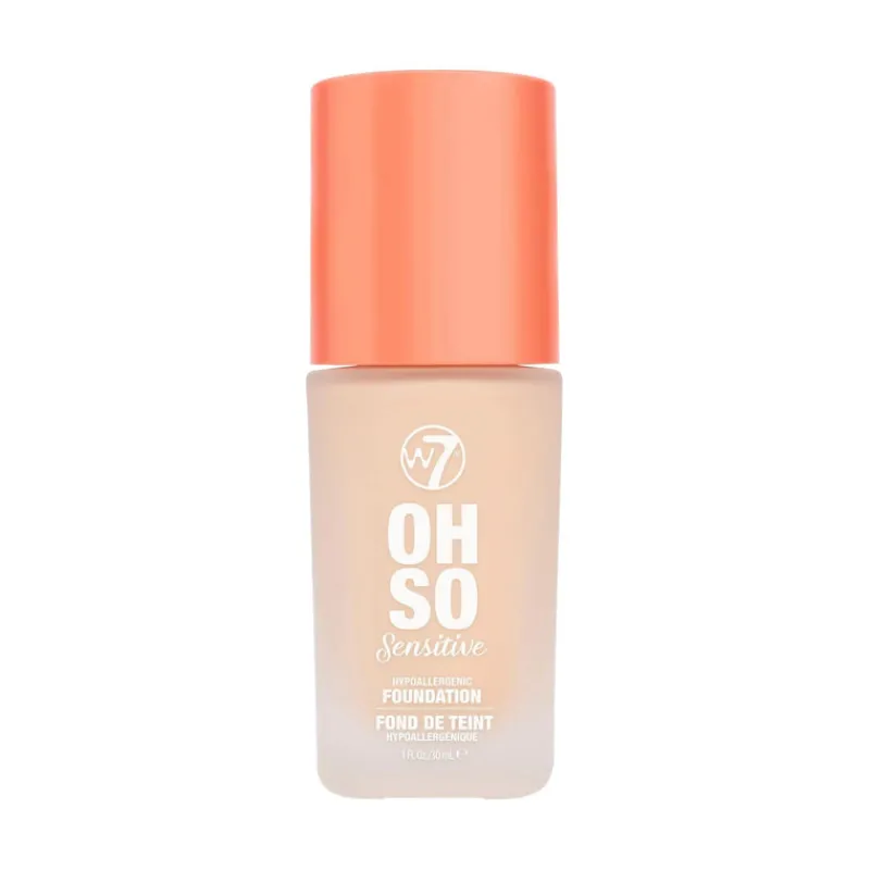 Foundations^W7 Oh So Sensitive Foundation Early Tan