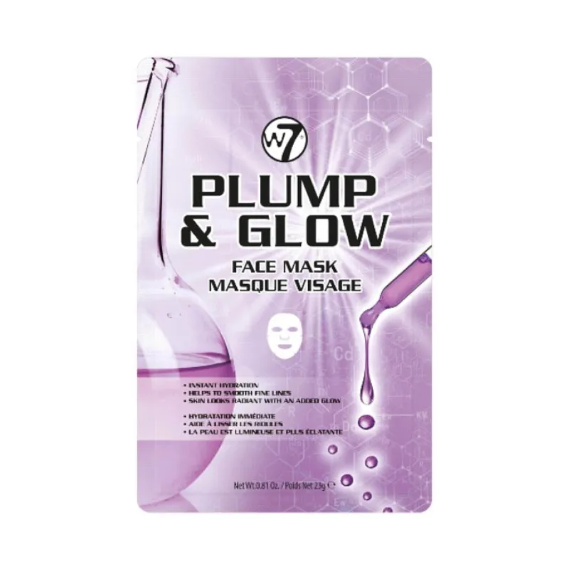 Masks & Patches^W7 Plump & Glow Face Mask