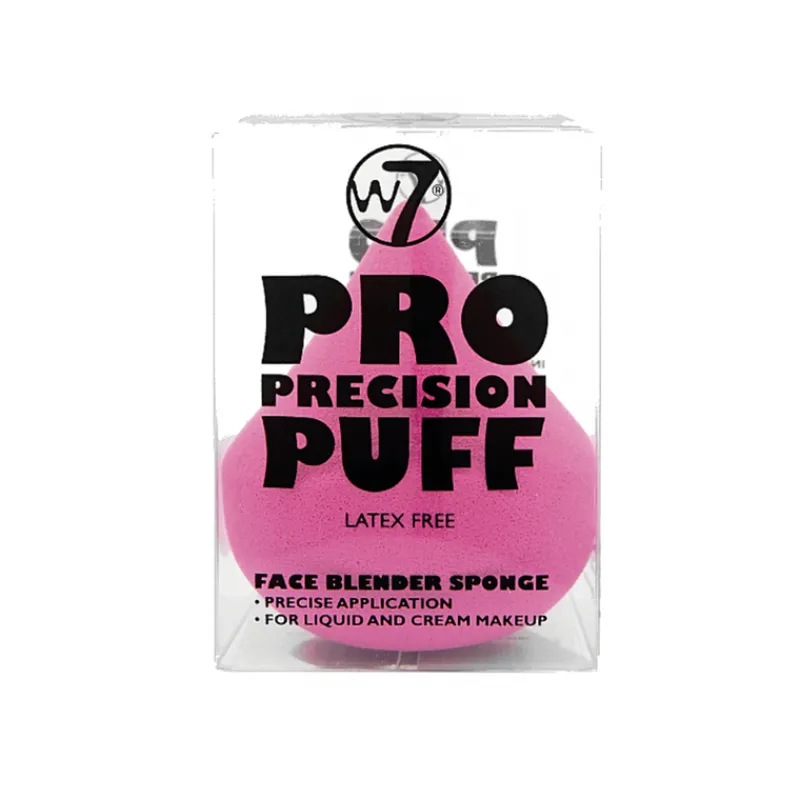 Makeup Sponges^W7 Pro Precision Puff Face Blender Sponge