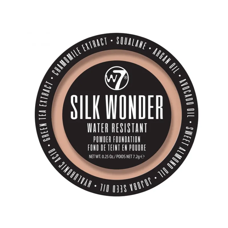 Powders^W7 Silk Wonder Water Resistant Powder Foundation Warm Beige